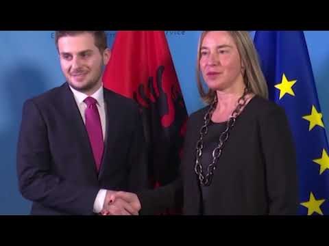 MOGHERINI ME CAKAJ SHQIPËRIA MERITON HAPJEN E NEGOCIATAVE