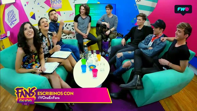 Los chicos de V-One revelaron quienes son sus artistas favoritos