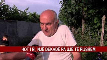 HOT I RI, 1 DEKADË PA UJË TË PIJSHËM
