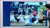 Faux et usage de faux : une photo de migrants dans un cimetière
