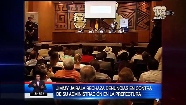 Jimmy Jairala, exprefecto del Guayas, se defendió de las denuncias sobre la administración de su período