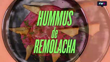 Receta de Hummus de Remolacha