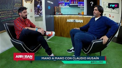 Husain con Bollino: su admiración como jugador y la relación con Chilavert