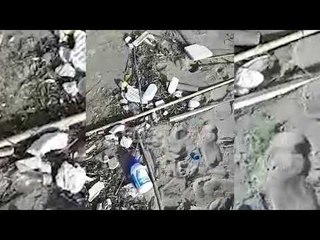 Report TV -Ndotja në brigjet e plazhit të Gjirit të Lalzit