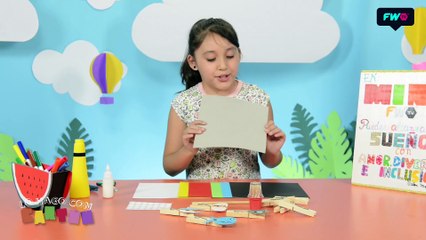 Paso a paso Valentina nos enseña a hacer animales con broches