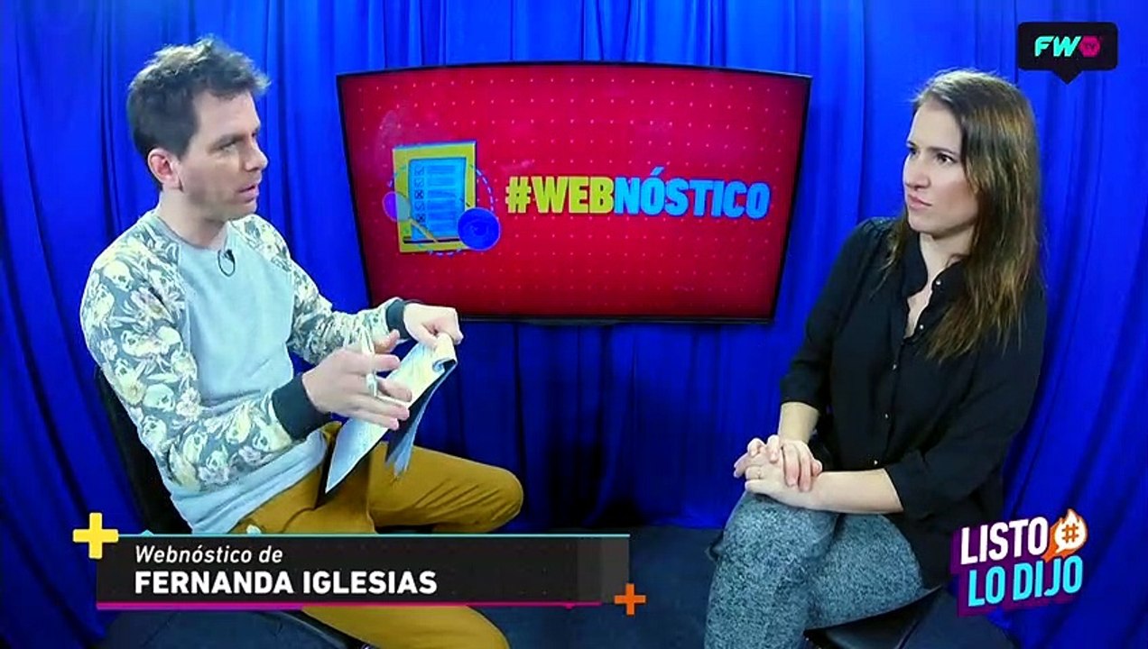 El "Webnóstico" Fernanda Iglesias
