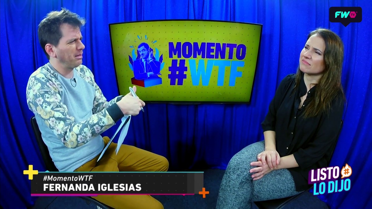 El momento WTF con Fernanda Iglesias