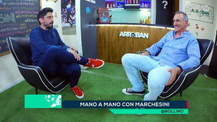 Víctor Marchesini con Bollino: Su llegada a Ferro y anécdota de Teresa