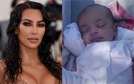 Kim Kardashian Shares First Photo of Son Psalm