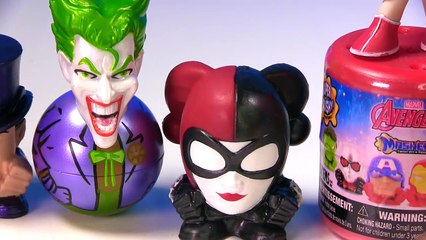 Batman and Avengers New Mashems! Wonder Woman, Joker, Harley Quinn