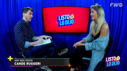 Cande Ruggeri bajo los efectos del Alcohol - #ListoLoDijo - #02