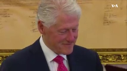 Clinton takon Thaçin: Krenar që ndalëm spastrimin etnik në Kosovë - News, Lajme - Vizion Plus
