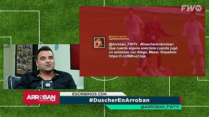 Aldo Duscher: "Coincidí con Maradona, Riquelme y Messi en un partido a beneficio y yo sólo los miraba" - Arroban #204