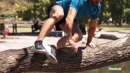 Bruno entrena con Reebok en los Lagos de Palermo