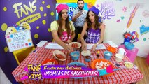 Programa #103 Agus Sierra, Mica Vázquez, Cande Molfese nos enseñan a preparar comida de Halloween - Fans En Vivo 2/11/2016
