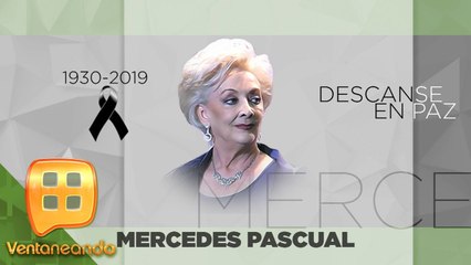 En el último adiós a la actriz Mercedes Pascual, su hija detalló las razones de su fallecimiento.
