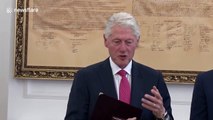 20 years after stopping ethnic cleansing, Bill Clinton awarded 