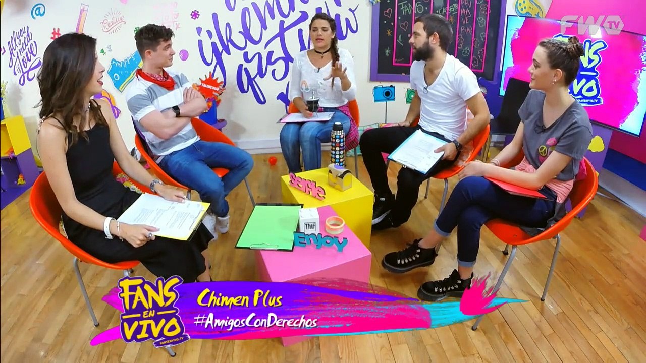 Programa #100 Cande Molfese, Mica Vázquez y Agus Sierra en CHIMEN PLUS con Caro Domenech y Facu Gambandé - Fans En Vivo 26/10/2016