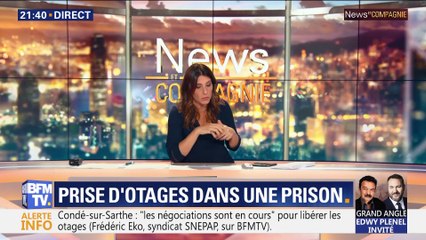 Condé-sur-Sarthe: un détenu retient un surveillant et une stagiaire en otage (2/2)