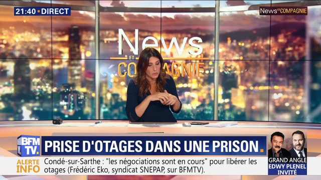 Condé-sur-Sarthe: un détenu retient un surveillant et une stagiaire en otage (2/2)