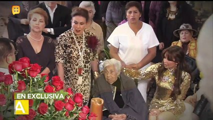 Laura Zapata se llevó un susto porque su abuelita estuvo delicada.
