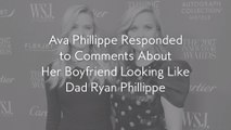 Ava Phillippe Responded to Comments About Her Boyfriend Looking Like Dad Ryan Phillippe