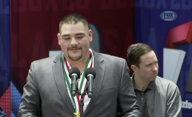 Boxeo: "Soy un guerrero, como los mexicanos", Andy Ruiz
