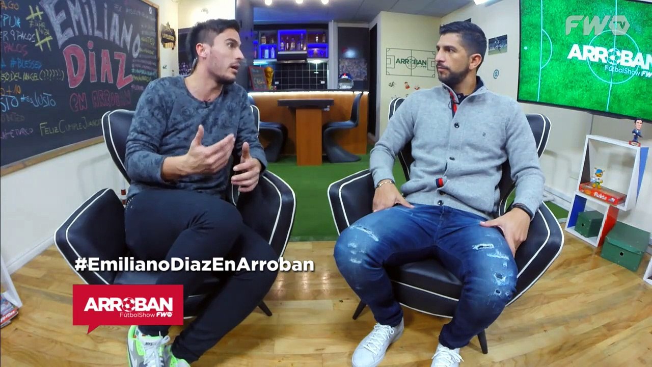 Emiliano Díaz: "Es horrible cuando suena el himno y estás en el banco de enfrente" - Arroban #170