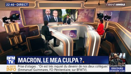 Emmanuel Macron, le mea culpa ?