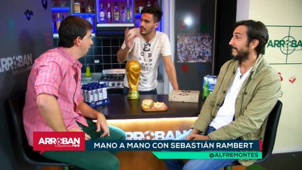 Sebastián Rambert con Alfre: "Es raro que yo me vaya de algún club peleándome con algún presidente" - Arroban #147