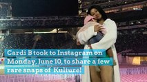 Cardi B Shares 2 Rare Photos of Kulture and Daddy Offset Says She’s ‘Perfect’