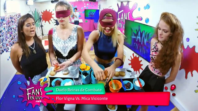 Mica Viciconte y Flor Vigna le preparan la merienda sin mirar a Coco Maggio | Fans En Vivo #216