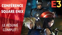 E3 2019 : Résumé de la conférence Square Enix