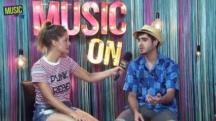 Agustín Almeyda de visita en Music On - parte 1