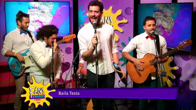Cerramos los Fans Awards 2015 bailando con Baila Testa