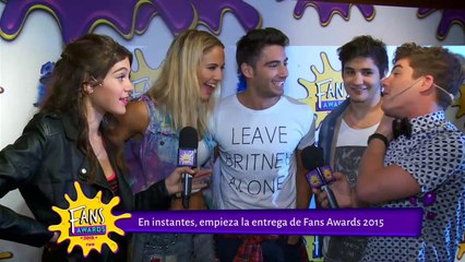Nico Occhiato y Flor Vigna en la Teen Carpet: "Lo que pasa en Combate es real"