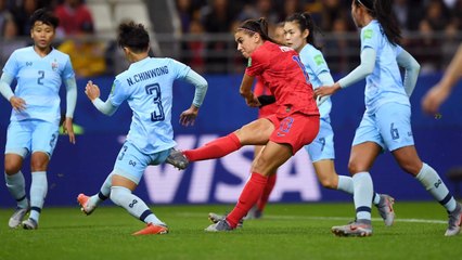 Alex Morgan's Five Goals Pace USWNT's 13-0 Thrashing of Thailand