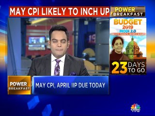 May CPI, April IIP due today