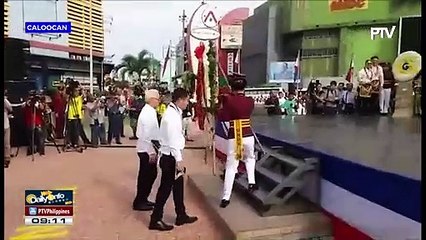 Caloocan LGU, nagbigay pugay sa Monumento ni Andres Bonifacio
