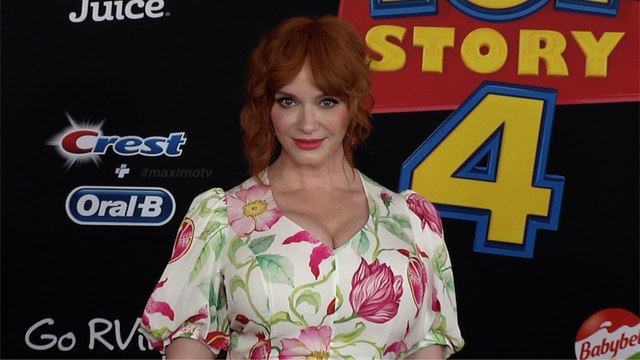 Christina Hendricks Toy Story 4 World Premiere Red Carpet