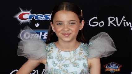 Madeleine McGraw "Toy Story 4" World Premiere Red Carpet