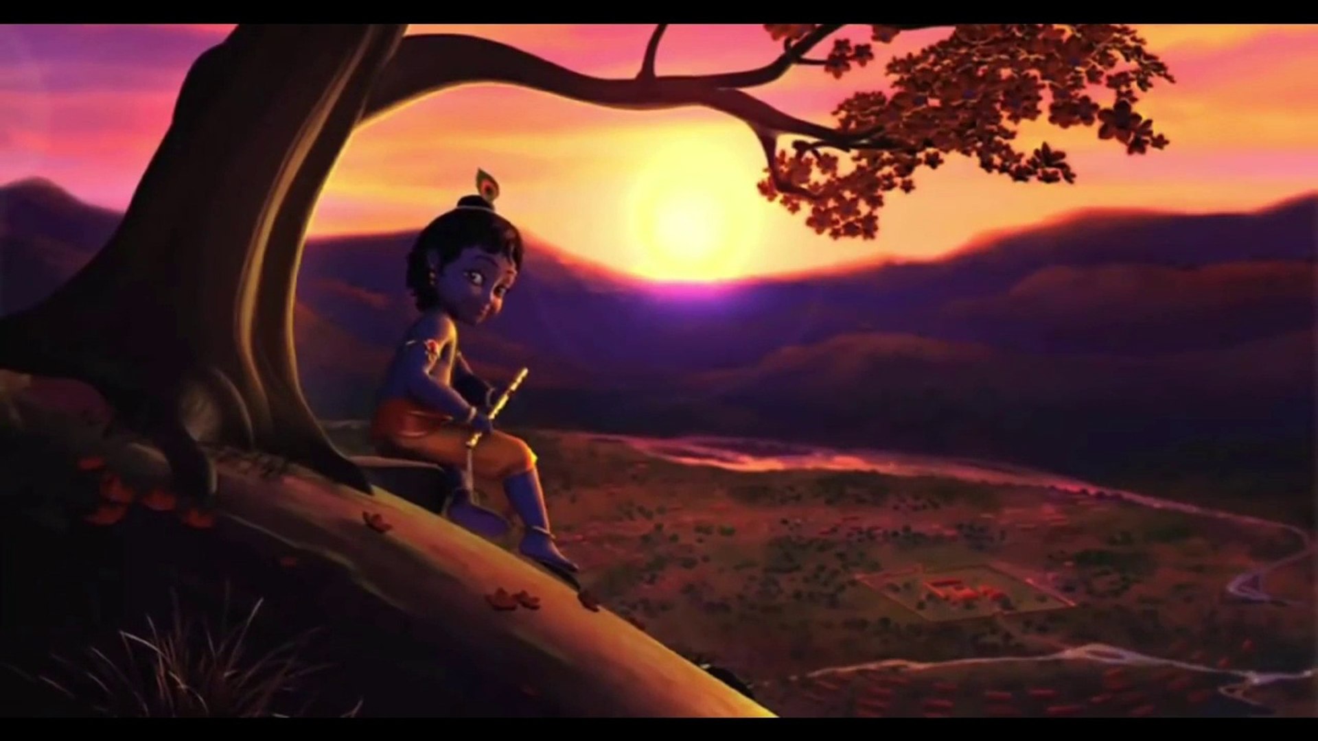 Top 150+ Cartoon krishna flute