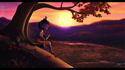 Little krishna plays _DESPACITO_  Flute Version