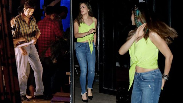 Sara Ali Khan & Kartik Aaryan's photo gets LEAKED from the sets of Love Aaj Kal 2 | FilmiBeat