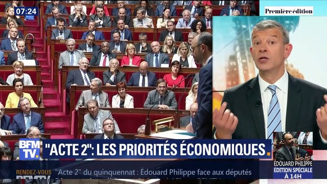 Acte 2 : les priorités économiques