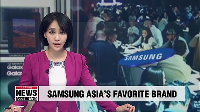 Consumers in Asia-Pacific favor Samsung for 8th straight year