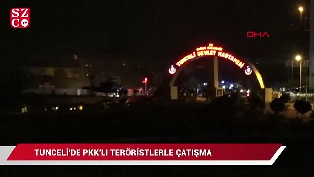 Tunceli'de PKK'lı teröristlerle çatışma iki asker şehit
