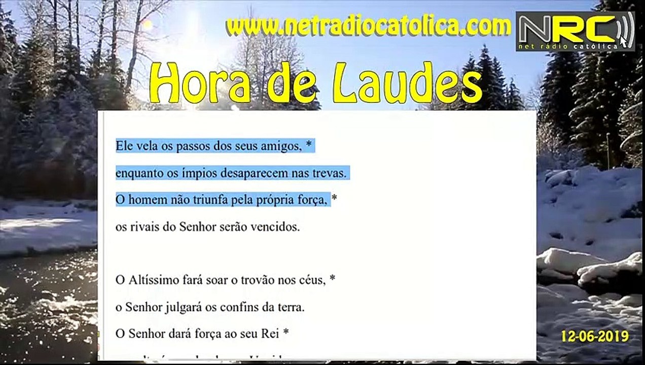 Liturgia das Horas: Laudes de Quarta-feira da II Semana do Saltério