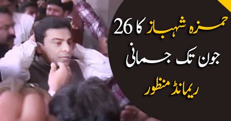 LHC approves Hamza Shahbaz's physical remand till 26 June