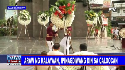Araw ng Kalayaan, ipinagdiwang din sa Caloocan